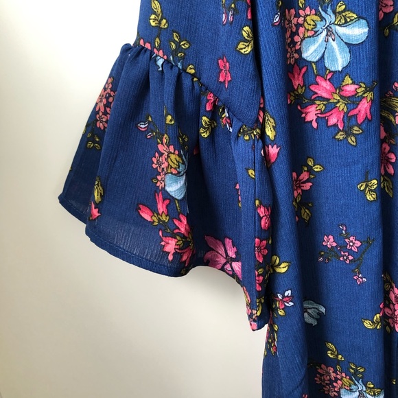 Gypsies & Moondust Floral Kimono NWT Size: M - Picture 3 of 6